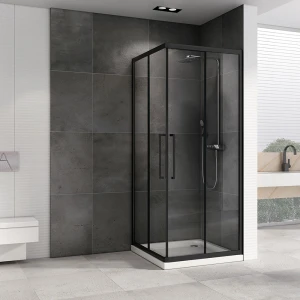 Душевой уголок Abber Schwarzer Diamant 90х90 AG02090BH